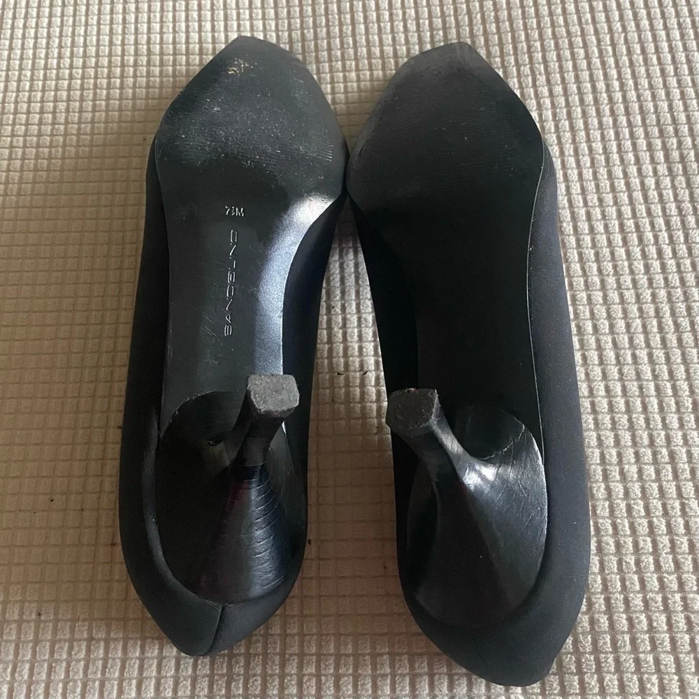 Bandolino Black Textile Fabric Heels